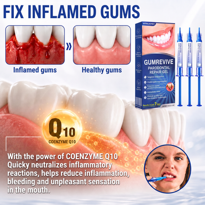 🇺🇸 VITALISYS®🦷 𝑮𝒖𝒎𝑹𝒆𝒗𝒊𝒗𝒆 Gum & Periodontal Care Gel🍇