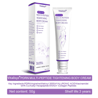 🏆FDA Official: Vitalisys® PDRN Multi-Peptide Massaging Body Roller Cream- Anti-aging, Hydrating, Skin Firming & Lifting, Skin Repair, Even Tone, Acne and Dark Spot Treatment, Wart and Mole Removal, and Psoriasis Relief.