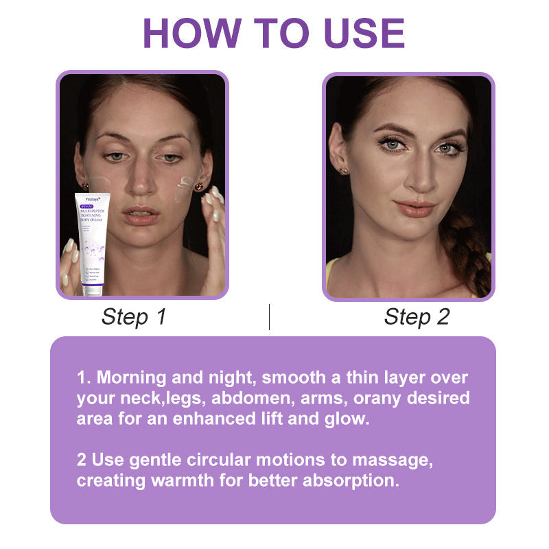 Vitalisys®🇺🇸PDRN Multi-Peptide Massaging Body Roller Cream- Anti-aging, Hydrating, Skin Firming & Lifting, Skin Repair, Even Tone, Acne and Dark Spot Treatment, Wart and Mole Removal, and Psoriasis Relief