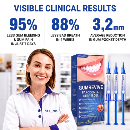 🇺🇸 VITALISYS®🦷 𝑮𝒖𝒎𝑹𝒆𝒗𝒊𝒗𝒆 Gum & Periodontal Care Gel🍇